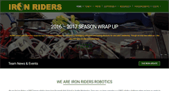 Desktop Screenshot of ironriders.org