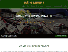 Tablet Screenshot of ironriders.org